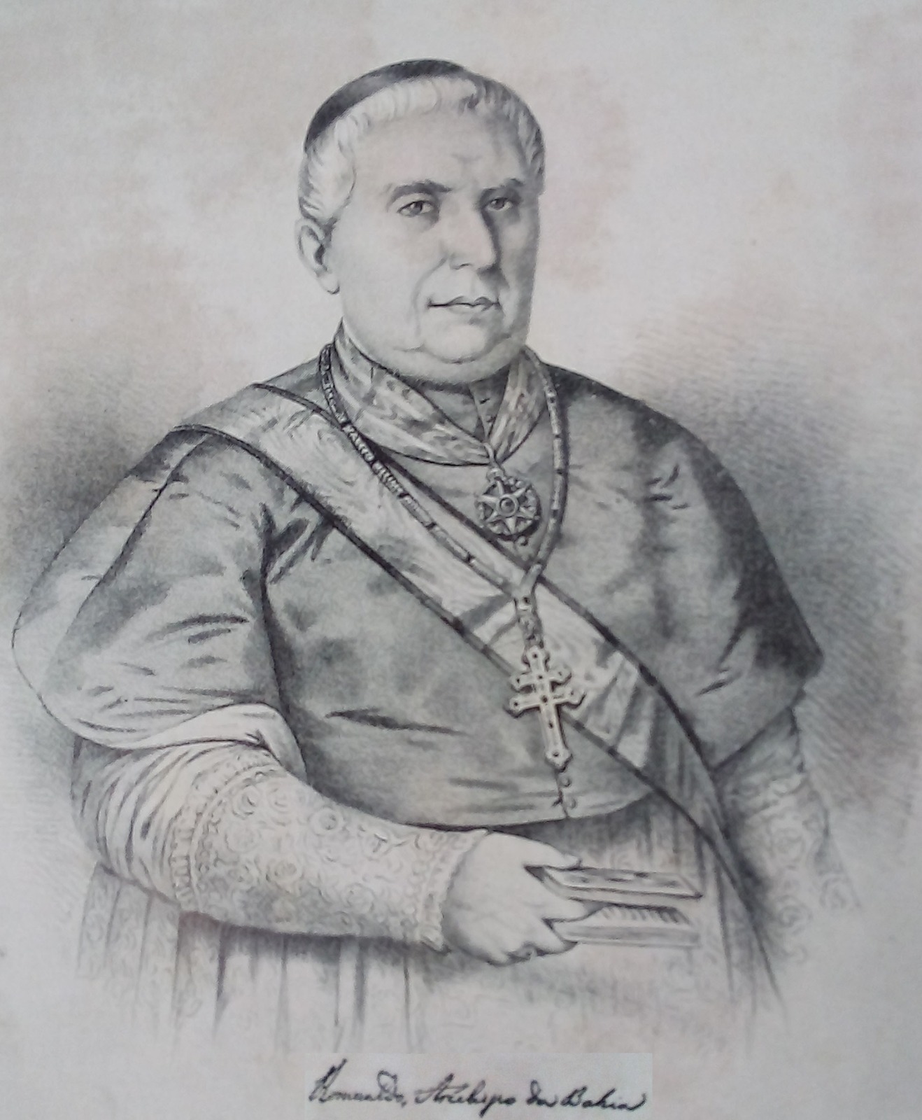 D. Romualdo Antonio de Seixas, mentor do Sr. Inácio Bittencourt